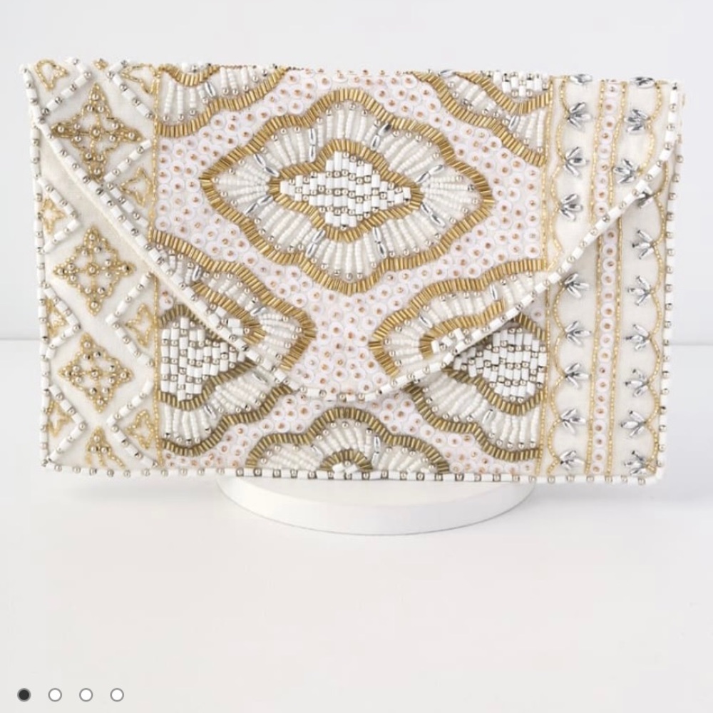 White clutch from Lulus